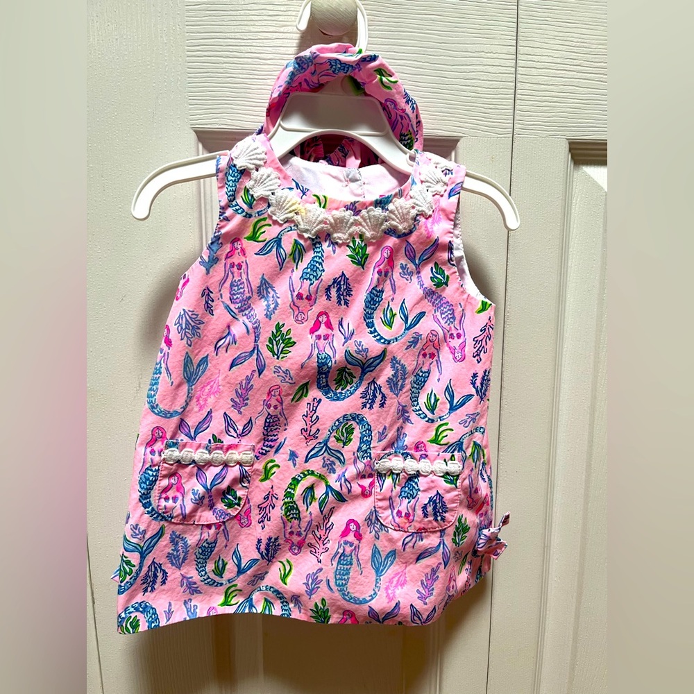 Lilly Pulitzer girl’s shift dress